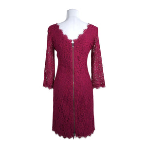 Unisex Diane von Furstenberg - Pidulik kleit, suurus 36 - Lilla (3)