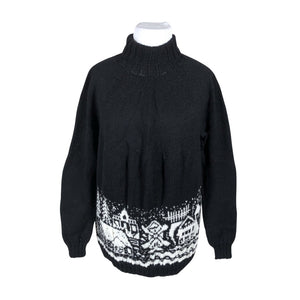 Unisex Handmade - Kampsun, suurus 44 - Must (1)