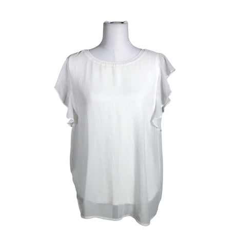 Unisex Soyaconcept - Lühikeste käistega pluus, suurus 40 - Valge ()