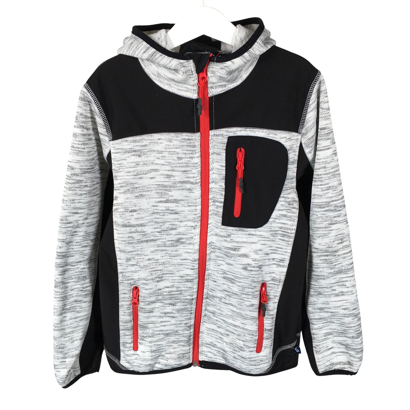 Unisex Scheibler - Fliisjakk, suurus 146 - 152 - Hall (1)