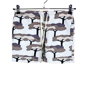 Unisex Marimekko - Dressikangast lühikesed püksid, suurus 38 - Valge (1)