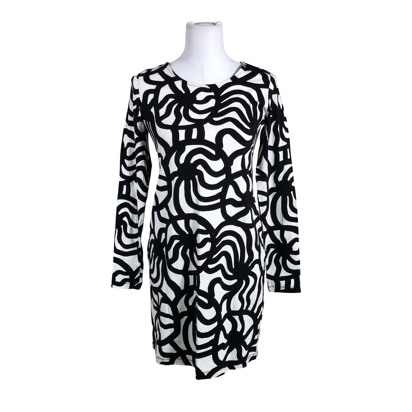 Unisex Marimekko - Trikotaažist tuunika, suurus 36 - Valge (1)
