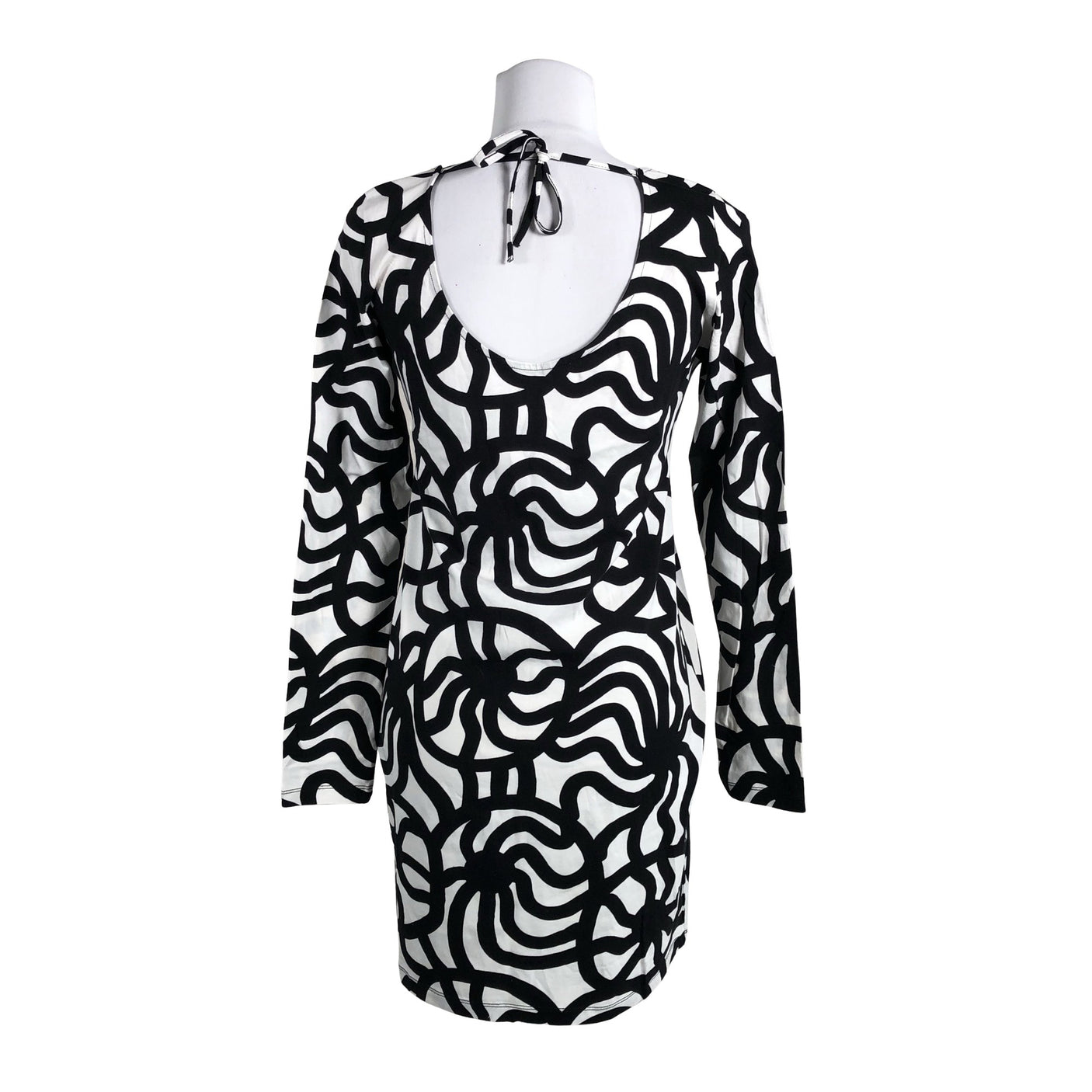 Unisex Marimekko - Trikotaažist tuunika, suurus 36 - Valge (2)