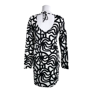 Unisex Marimekko - Trikotaažist tuunika, suurus 36 - Valge (2)