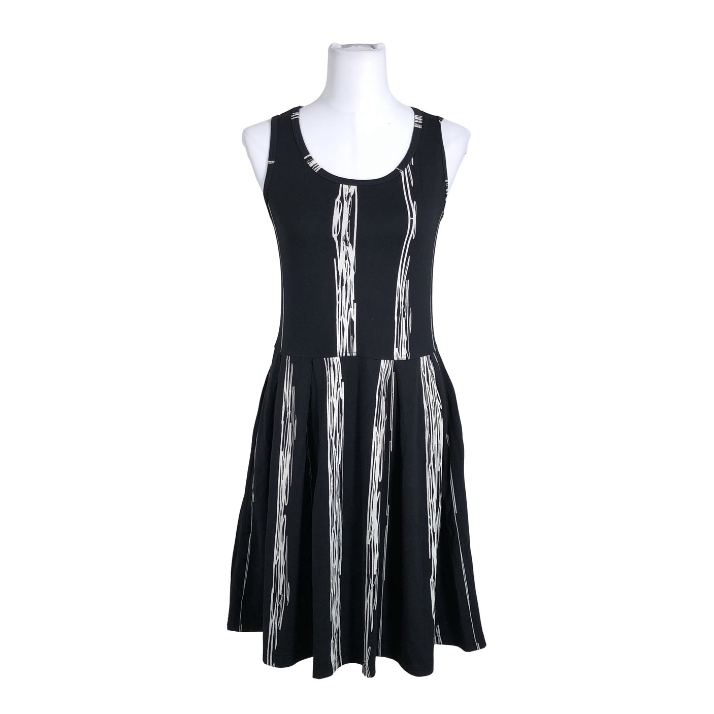 Unisex Nanso - Trikotaažist kleit, suurus 36 - Must (1)