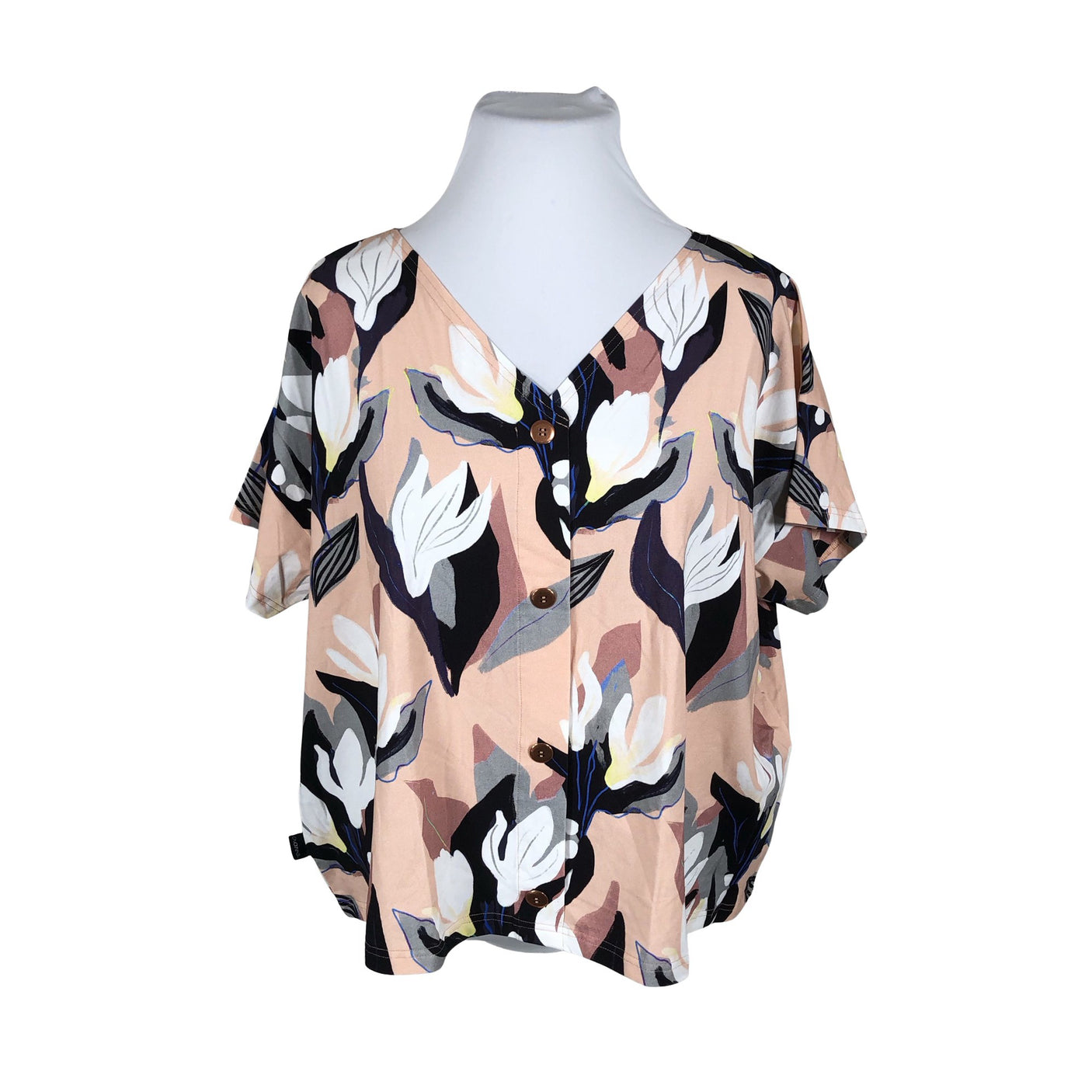 Unisex Aarrelabel - T-särk, suurus 48 - Heleroosa (1)