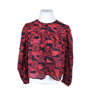 Unisex Lindex - Pluus, suurus 44 - Punane (1)