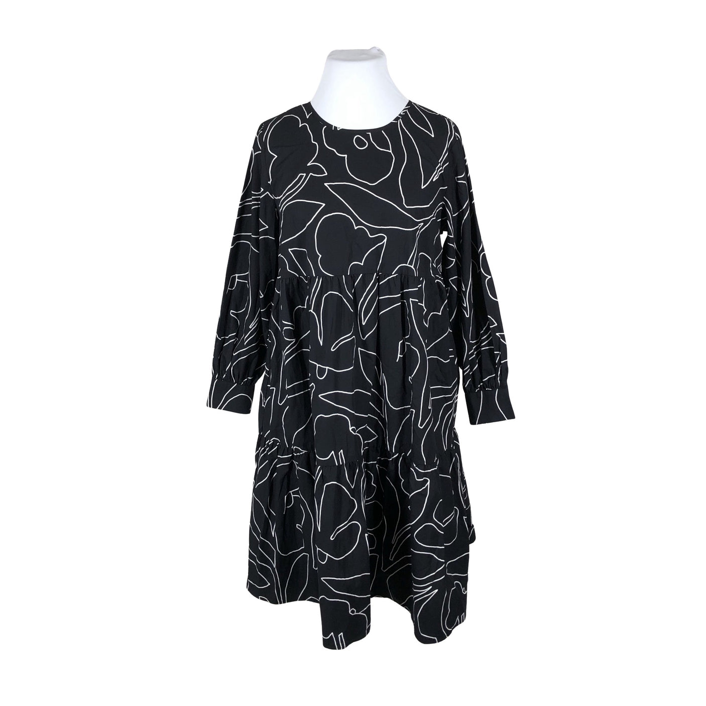 Unisex Nanso - Mitteveniv kleit, suurus 42 - Must (1)