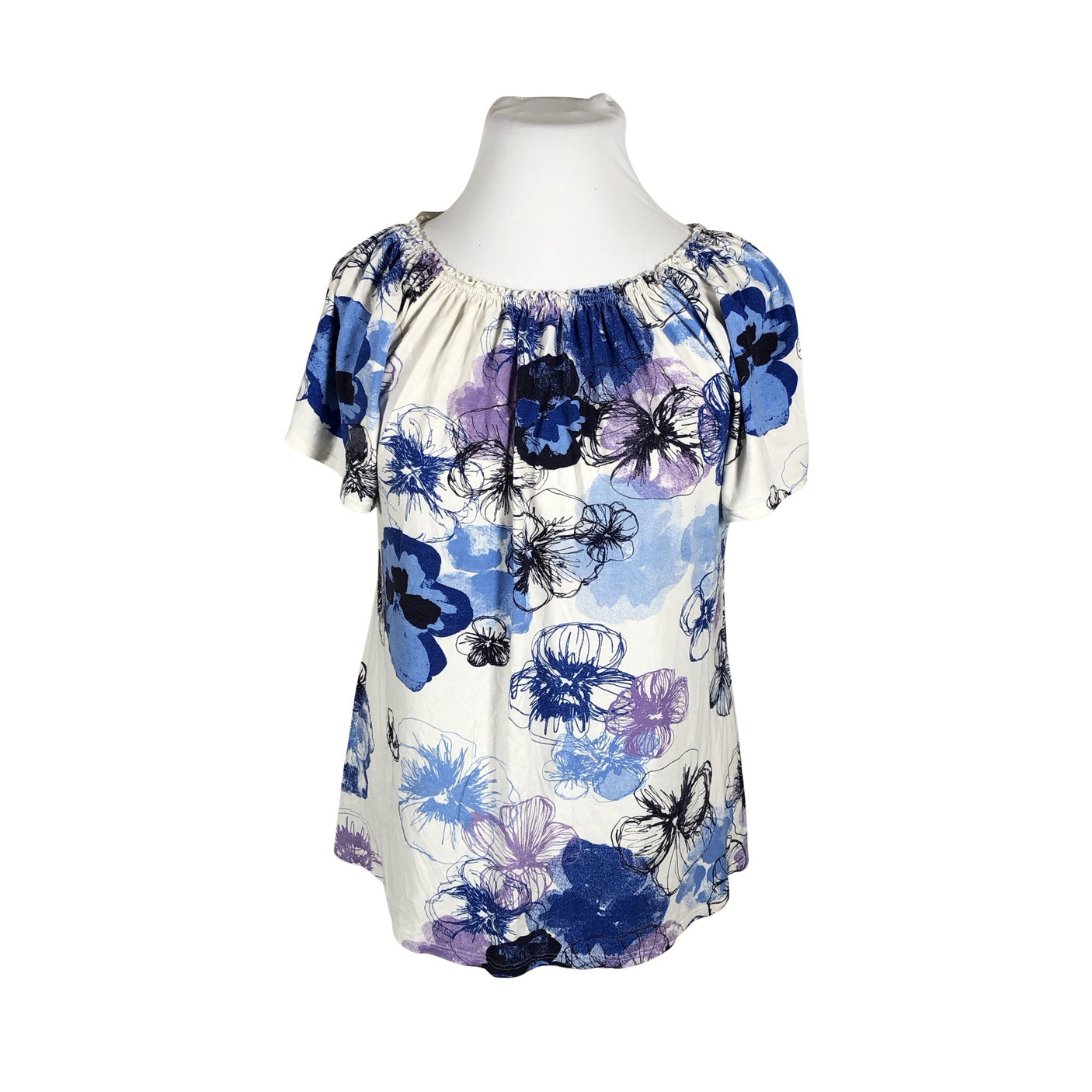 Unisex Nanso - T-särk, suurus 48 - Valge (1)