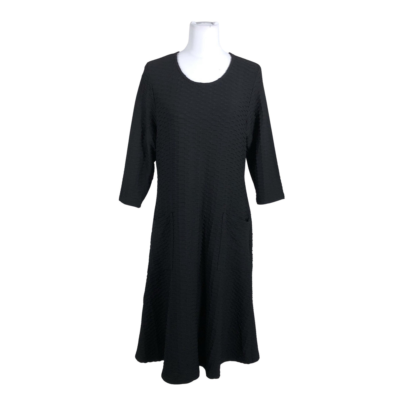Unisex Pont Neuf - Trikotaažist kleit, suurus 36 - Must (1)