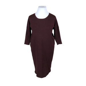 Unisex Saint Tropez - Kootud kleit, suurus 44 - Veinipunane (1)