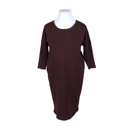 Unisex Saint Tropez - Kootud kleit, suurus 44 - Veinipunane ()