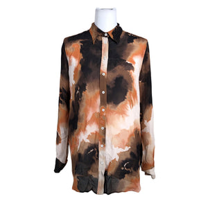 Unisex Mos Mosh - Õhuke tuunika, suurus 38 - Pruun (1)