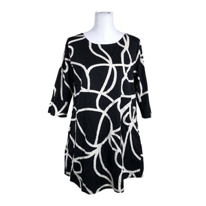 Unisex The Masai - Mitteveniv tuunika, suurus 36 - Must (1)