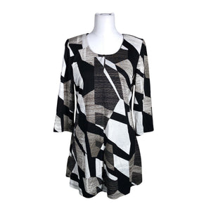 Unisex Delia - Trikotaažist tuunika, suurus 38 - Hall (1)