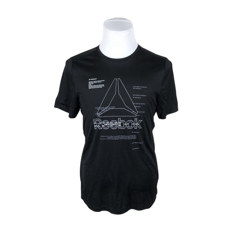 Unisex Reebok - Spordisärk, lühikesed käised, suurus L - Must ()