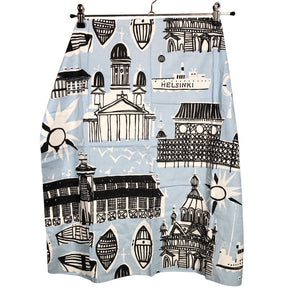 Unisex Marimekko - Õhuke sall, suurus Mini - Helesinine (2)