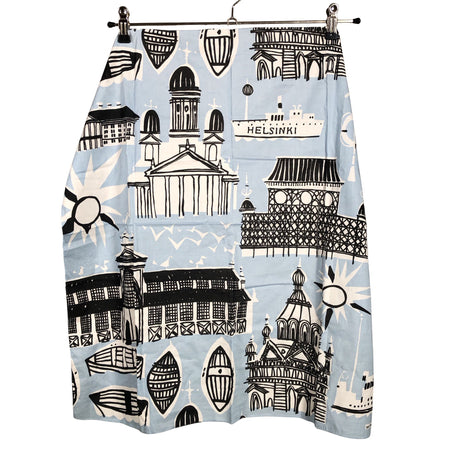Unisex Marimekko - Õhuke sall, suurus Mini - Helesinine (2)