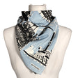 Unisex Marimekko - Õhuke sall, suurus Mini - Helesinine ()