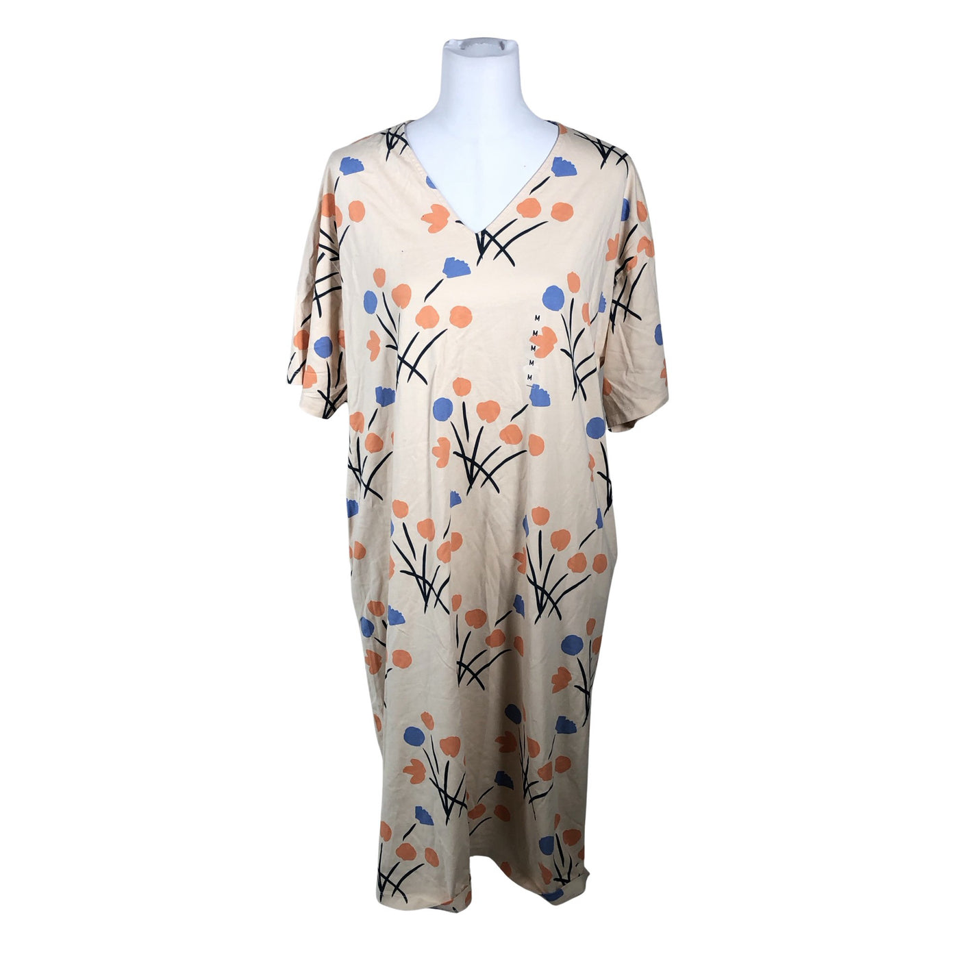 Unisex Uniqlo - Trikotaažist kleit, suurus 38 - Beige (1)