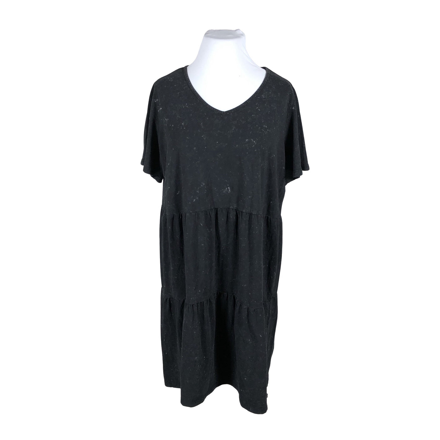 Unisex Ulla Popken - Trikotaažist kleit, suurus 46 - Must (1)