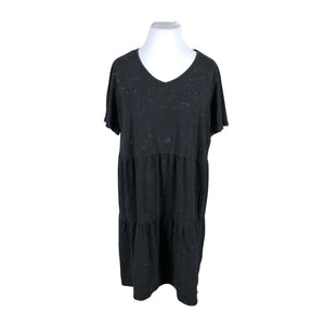 Unisex Ulla Popken - Trikotaažist kleit, suurus 46 - Must (1)