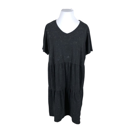 Unisex Ulla Popken - Trikotaažist kleit, suurus 46 - Must ()