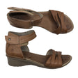Unisex Khrio - Kiilkontsaga rihmikud, suurus 39 - Pruun ()