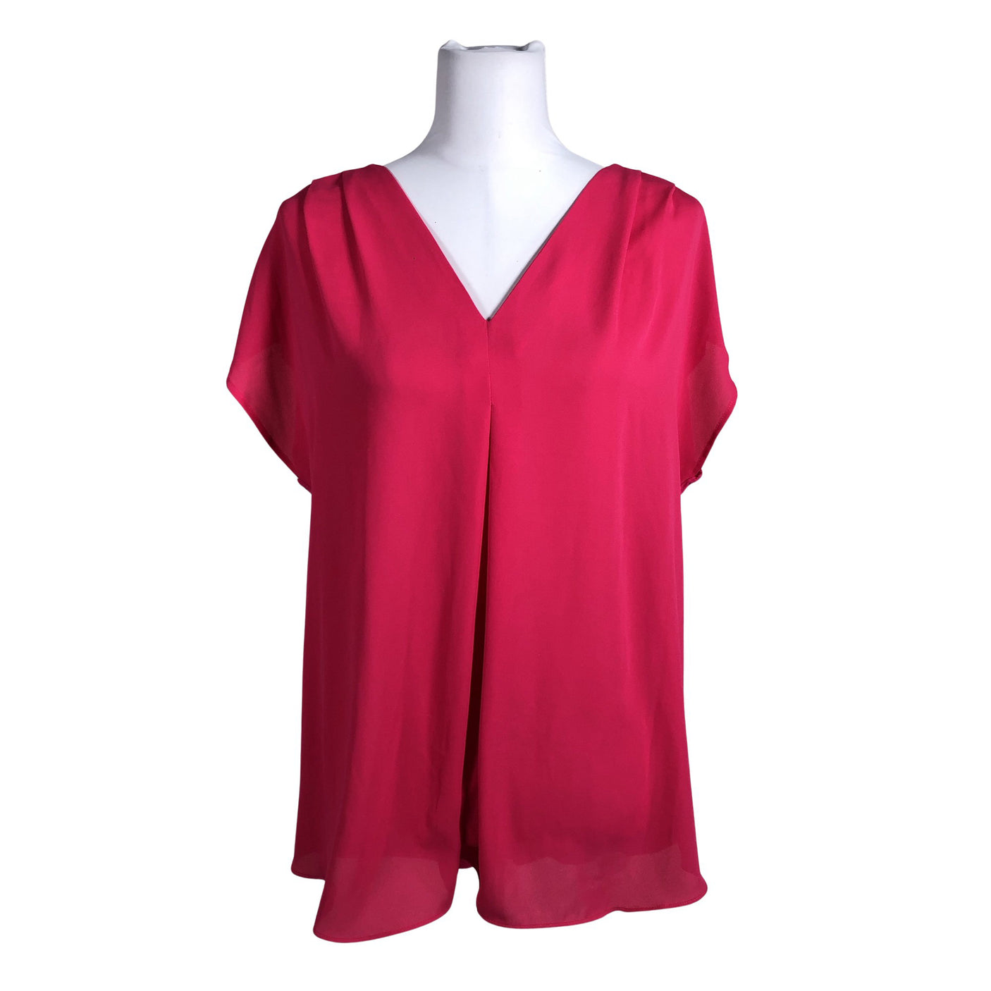 Unisex I-N-C International Concepts - Lühikeste käistega pluus, suurus 40 - Roosa (1)