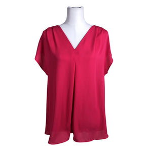 Unisex I-N-C International Concepts - Lühikeste käistega pluus, suurus 40 - Roosa (1)