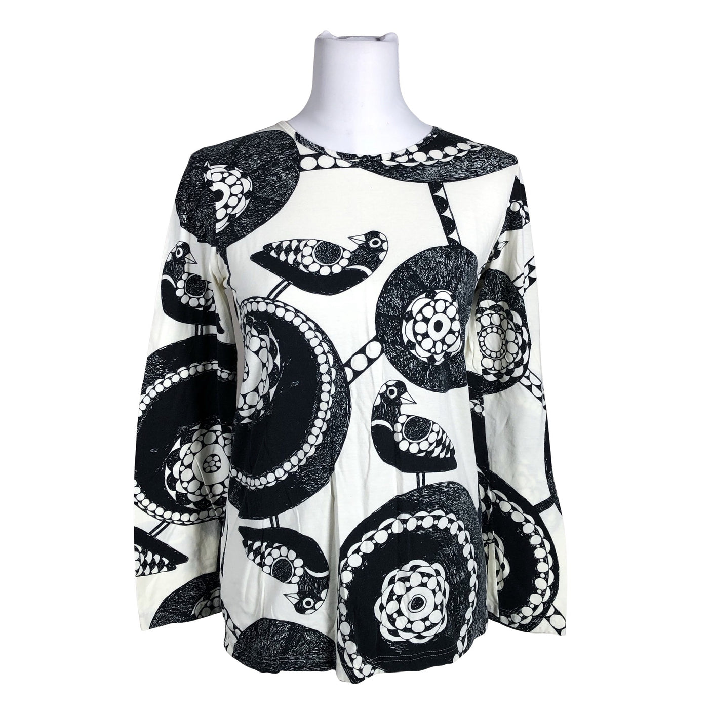 Unisex Nanso - Trikotaažist pluus, suurus 36 - Valge (1)