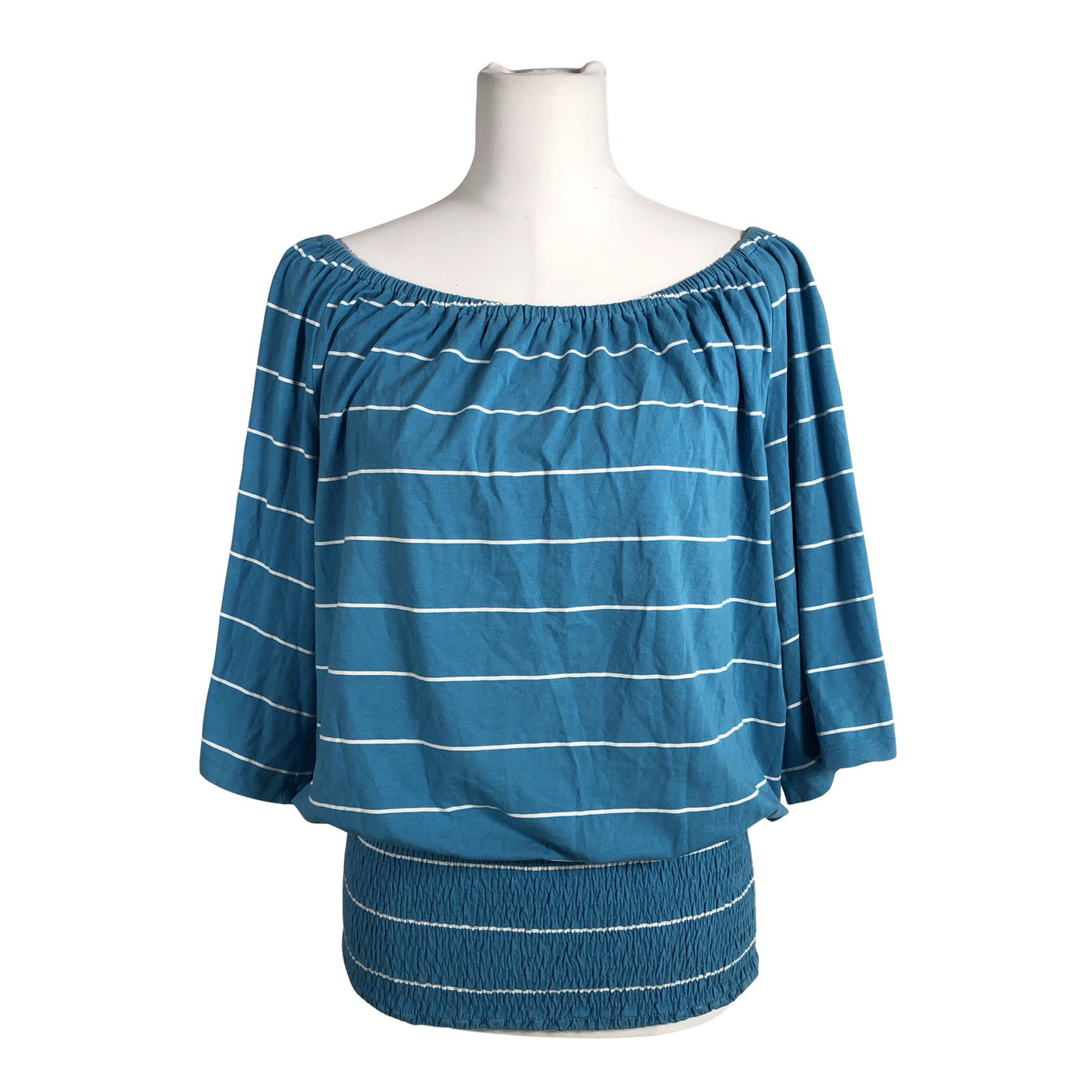 Unisex Marimekko - Trikotaažist pluus, suurus 40 - Türkiis (1)