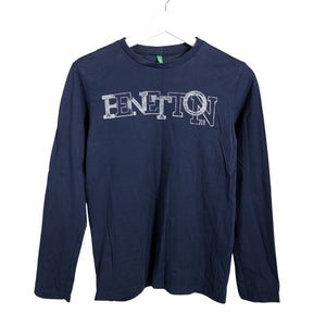 Unisex Benetton - Trikotaažist pluus, suurus 158 - 164 - Sinine (1)