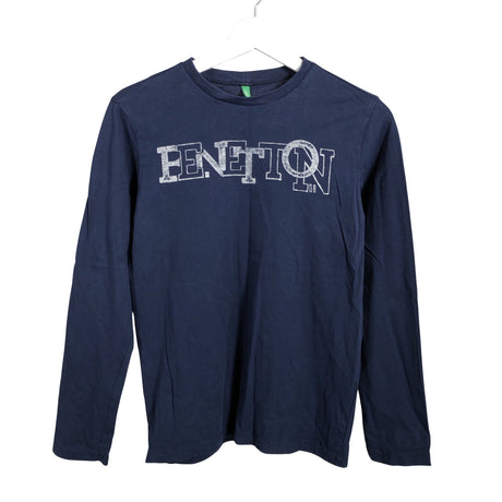 Unisex Benetton - Trikotaažist pluus, suurus 158 - 164 - Sinine ()