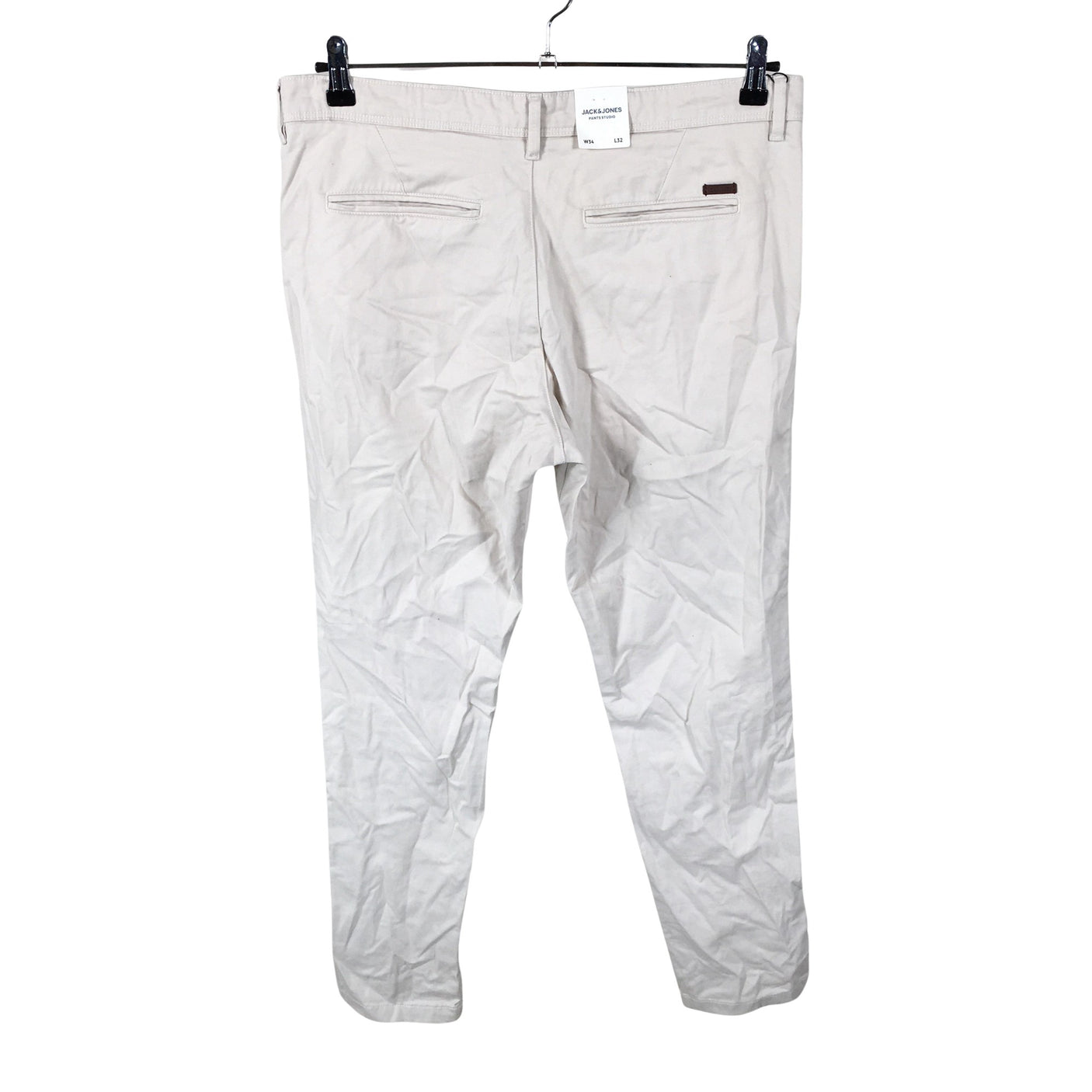 Unisex Jack & Jones - Chino-püksid, suurus W34 - Beige (2)