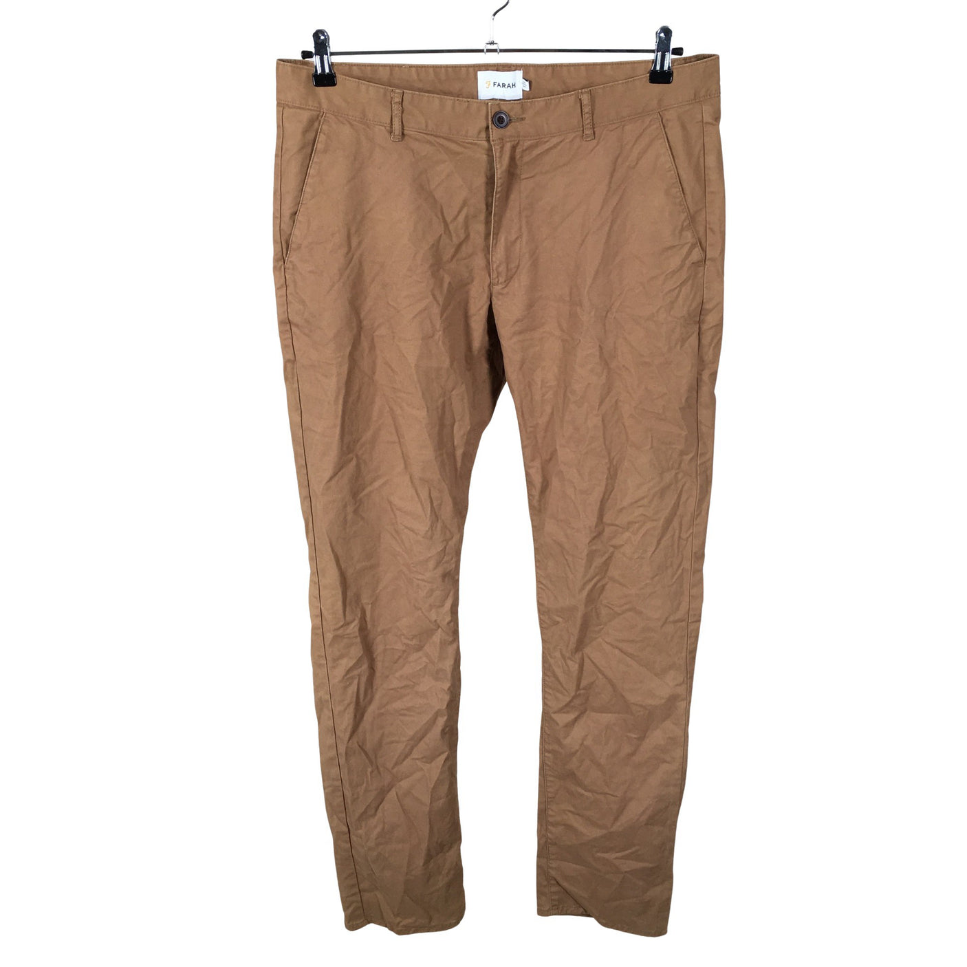 Unisex Farah - Chino-püksid, suurus W36 - Pruun (1)