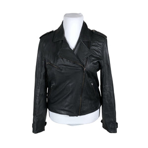 Unisex Friitala - Nahktagi, suurus 44 - Must (1)