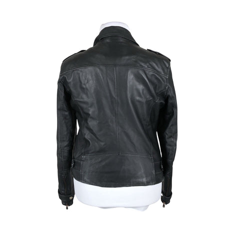 Unisex Friitala - Nahktagi, suurus 44 - Must (2)