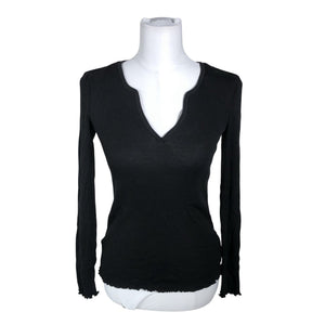 Unisex Arket - Trikotaažist pluus, suurus 38 - Must (1)