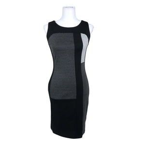Unisex Monton - Trikotaažist kleit, suurus 36 - Must (1)