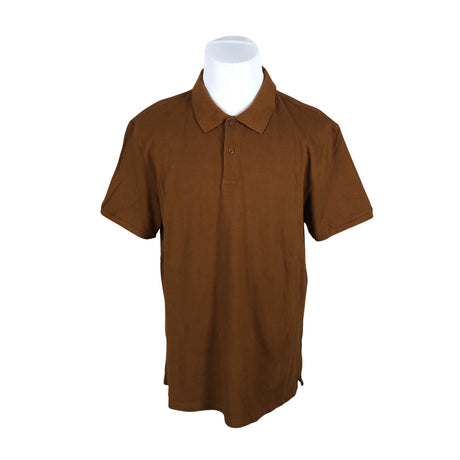Unisex Construe - Polosärk, suurus XXL - Pruun ()
