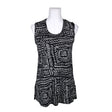 Unisex Nanso - Trikotaažist topp, suurus 38 - Must ()