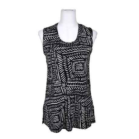 Unisex Nanso - Trikotaažist topp, suurus 38 - Must ()