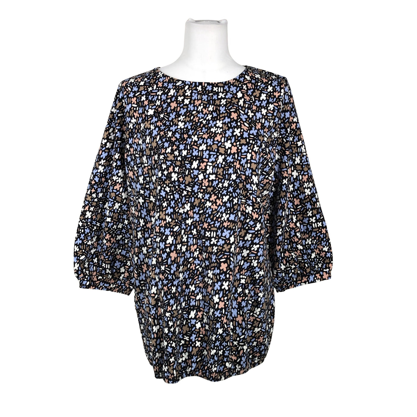 Unisex Nanso - Trikotaažist tuunika, suurus 40 - Must (1)