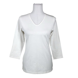 Unisex Nanso - Trikotaažist pluus, suurus 36 - Valge (1)