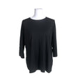 Unisex Nanso - Trikotaažist pluus, suurus 38 - Must ()