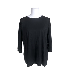 Unisex Nanso - Trikotaažist pluus, suurus 38 - Must (1)