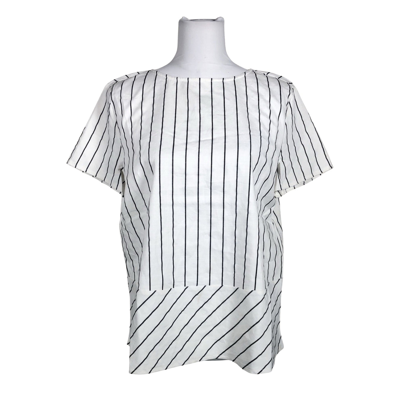 Unisex Esprit - Lühikeste käistega pluus, suurus 40 - Valge (1)