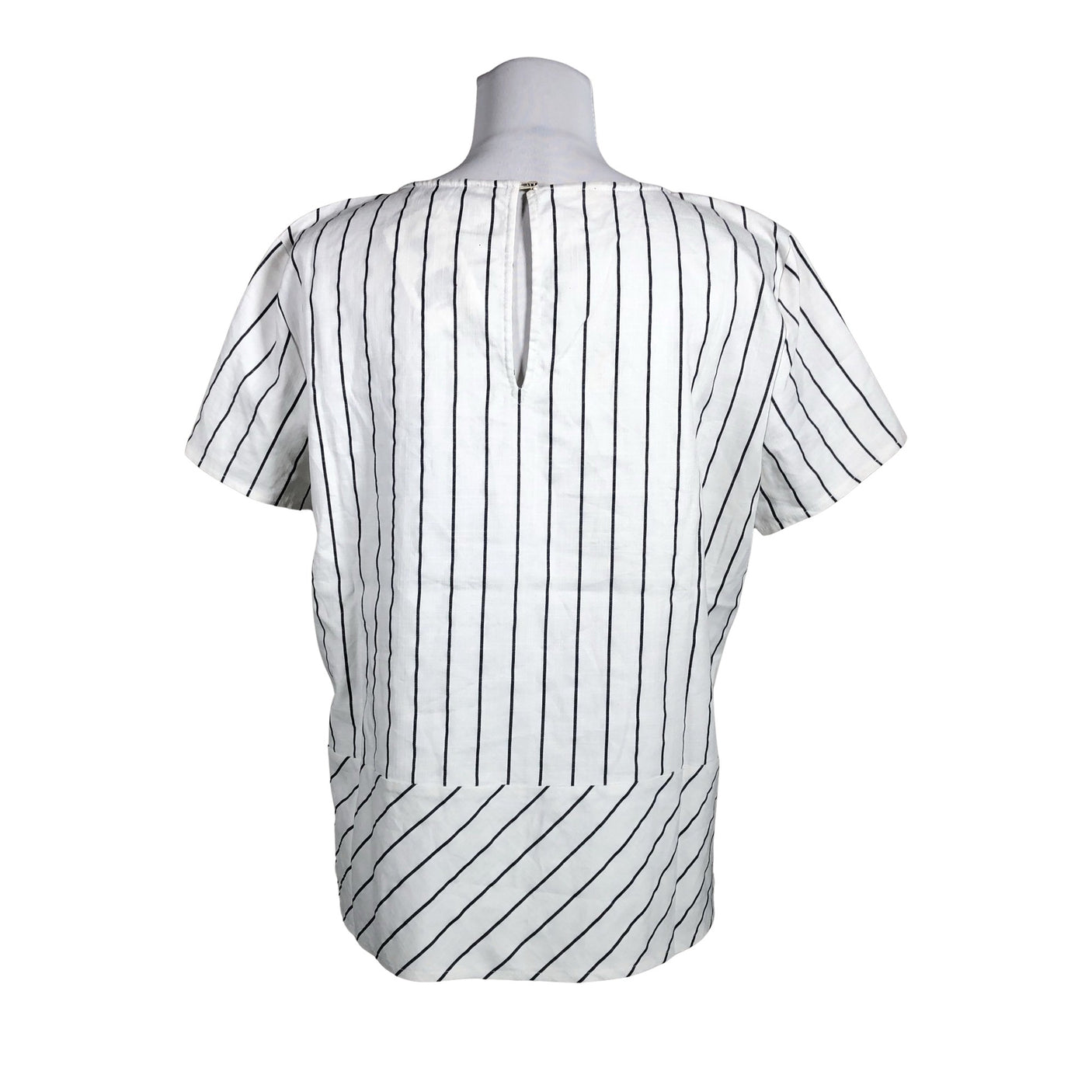 Unisex Esprit - Lühikeste käistega pluus, suurus 40 - Valge (2)