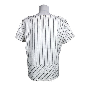 Unisex Esprit - Lühikeste käistega pluus, suurus 40 - Valge (2)